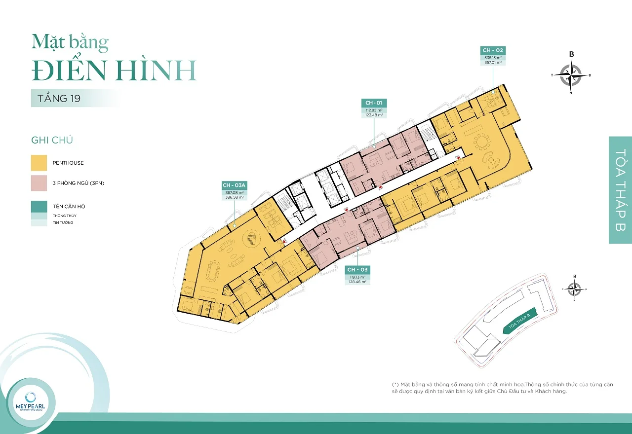 layout tang can ho toa B Meypearl Harmony Phu Quoc thong tin chinh thuc 5