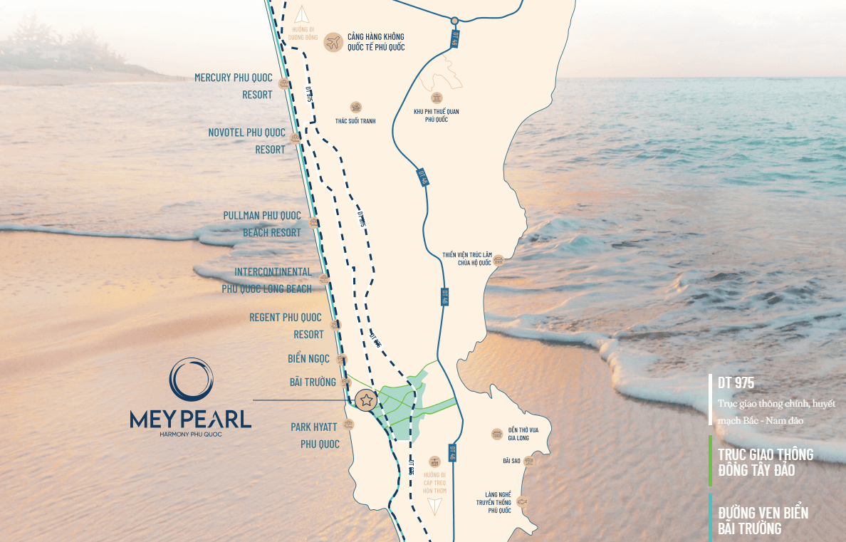 vị trí meypearl harmony phú quốc
