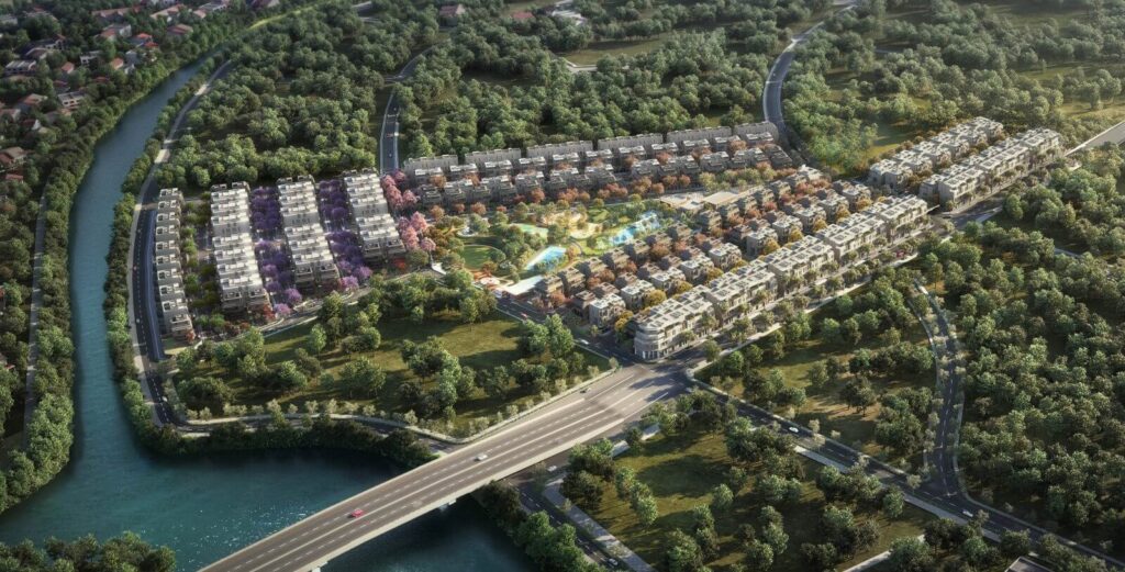 The Fulton Capitaland - Dự án thấp tầng cao cấp tại Vinhomes Ocean Park 3 6 phoi canh the fullton capitaland viet nam 3